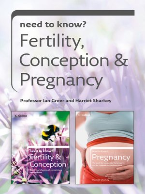 cover image of Need to Know Fertility and Conception and Pregnancy